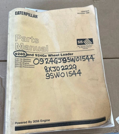 2001 Caterpillar 924G wheel loader