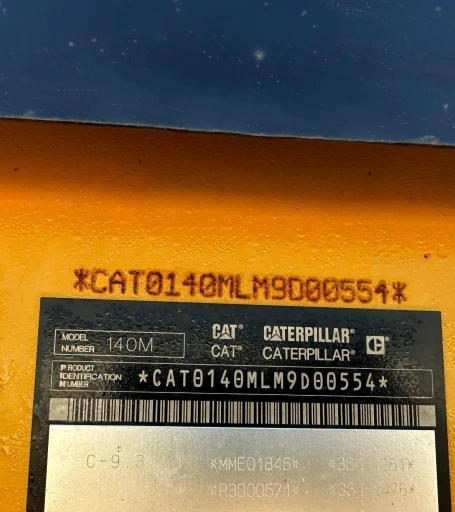 2014 Caterpillar 140M2 VHP Plus Motor Grader