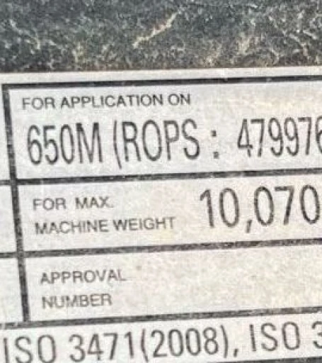 2020 Case 650M LT dozer