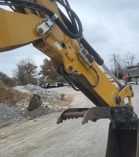 2018 Caterpillar 420F2 backhoe