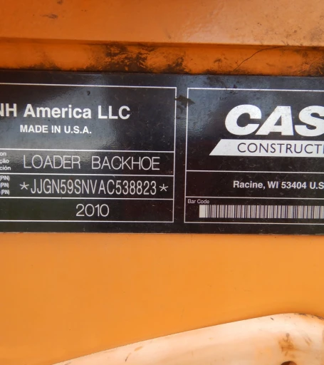 2010 Case 590 Super N backhoe