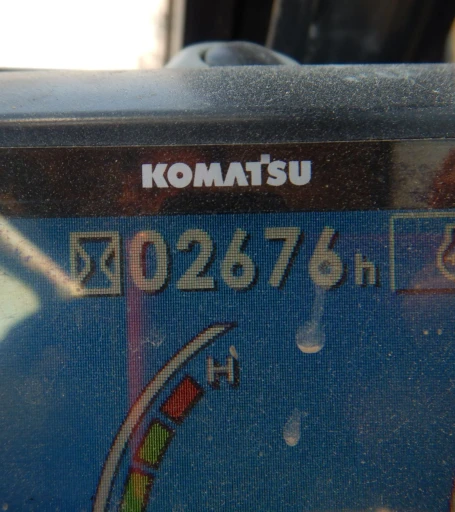 2010 Komatsu PC88MR-8 mini excavator
