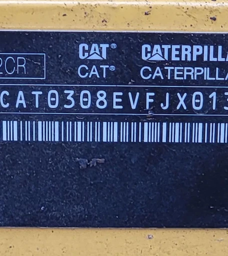 2014 Caterpillar 308E2 CR mini excavator