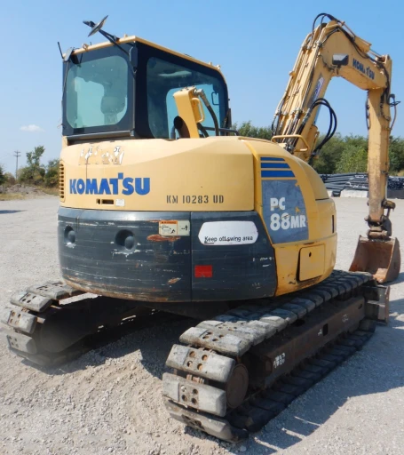 2010 Komatsu PC88MR-8 mini excavator