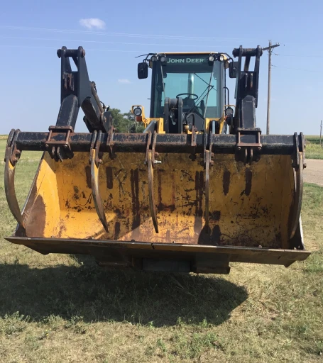 2010 John Deere 544K High Lift Wheel Loader WGrapple