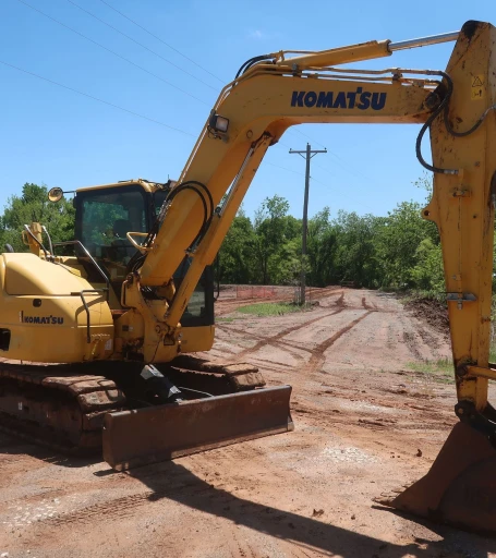 2018 Komatsu PC88MR-10  mini excavator