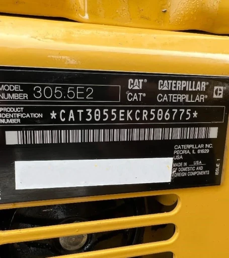 2018 Caterpillar 305.5E2 Mini Excavator
