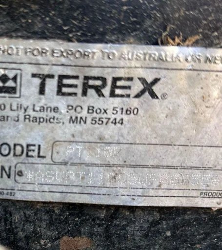 2015 Terex PT-110 tracked skid steer loader