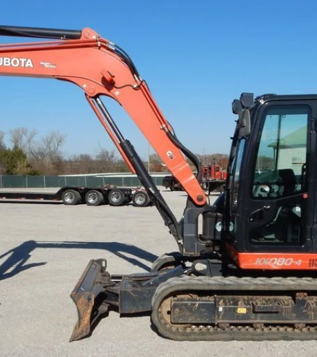 2018 Kubota KX080-45 mini excavator