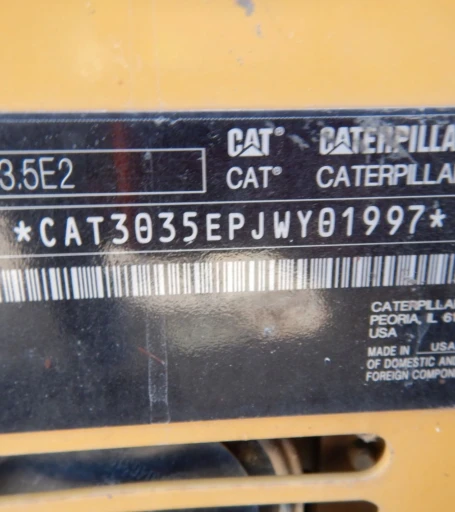 2017 Caterpillar 303.5 E2  mini excavator
