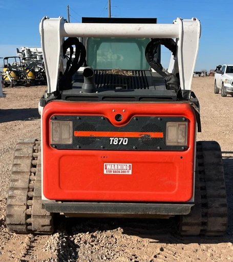 2018 Bobcat T870 tracked skid steer loader