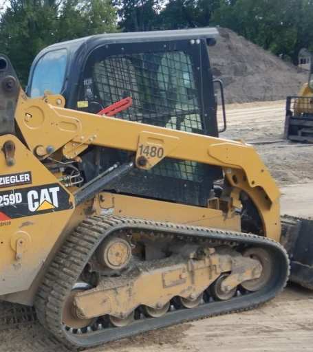 2018 Caterpillar 259D  tracked skid steer loader 55k
