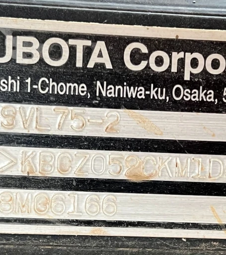 2021 Kubota SVL75-2 tracked skid steer loader