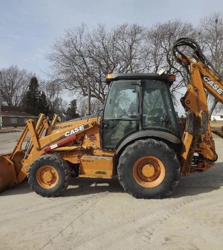 2004 Case 580 Super M Plus 4x4 Loader Backhoe WExtendahoe