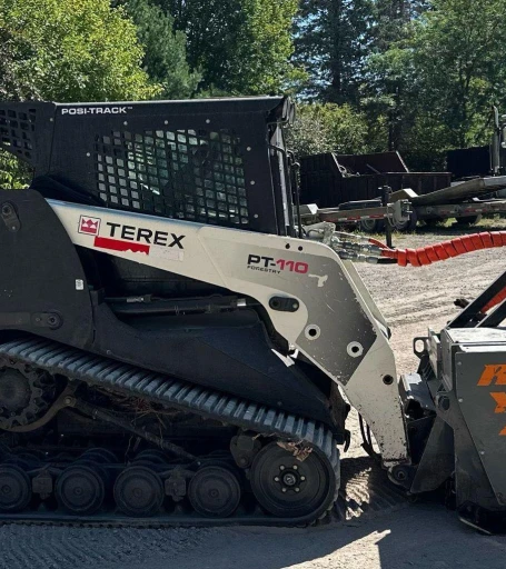 2015 Terex PT-110 tracked skid steer loader