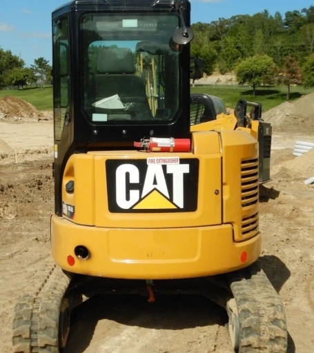 2017 Caterpillar 303.5 E2 mini excavator