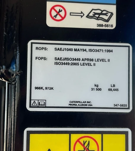 2013 Caterpillar 966K wheel loader