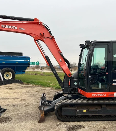 2018 Kubota KX080-4 Mini Excavator