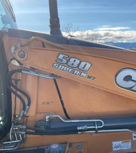 2013 Case 580 Super N WT Extendahoe Loader Backhoe