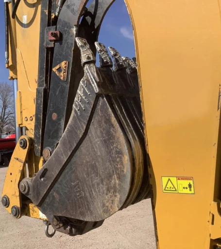 2005 Caterpillar 420D 4x4 Loader Backhoe W4-IN-1 Bucket & Extend