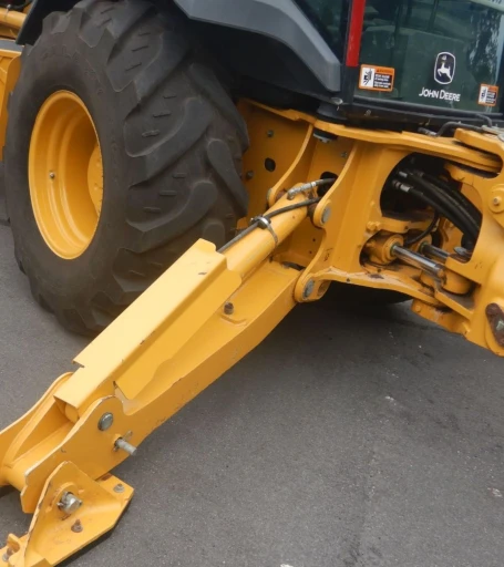 2015 John Deere 410L backhoe