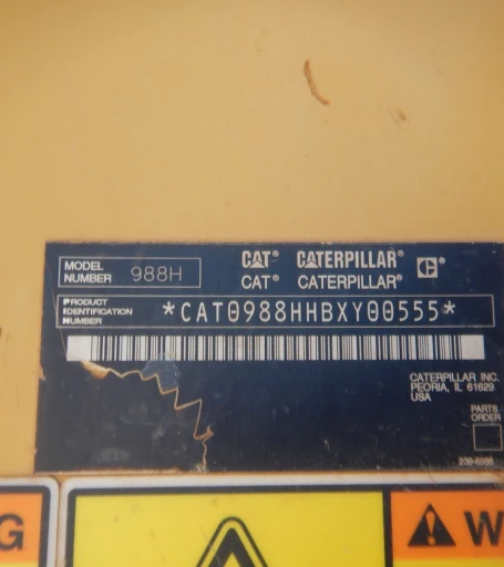 2006 Caterpillar 988H wheel loader