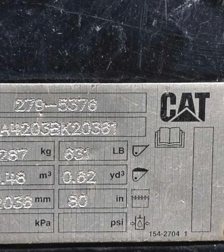 2020 Caterpillar 289D3 skid steer