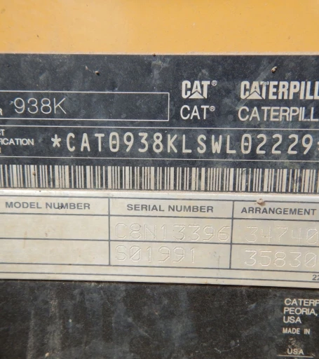 2013 Caterpillar 938K wheel loader