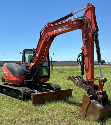 2021 Kubota KX080-4 mini excavator