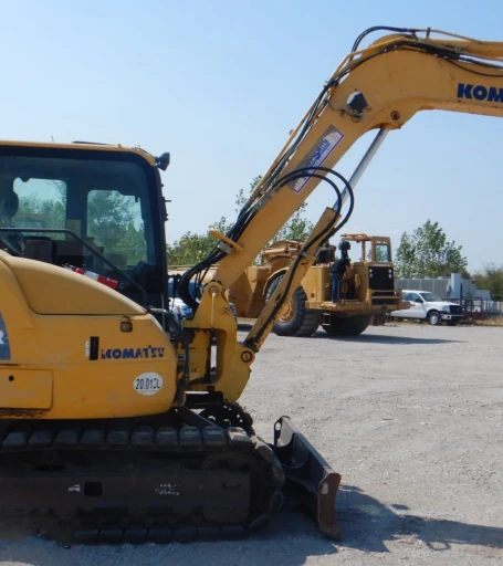 2010 Komatsu PC88MR-8 mini excavator