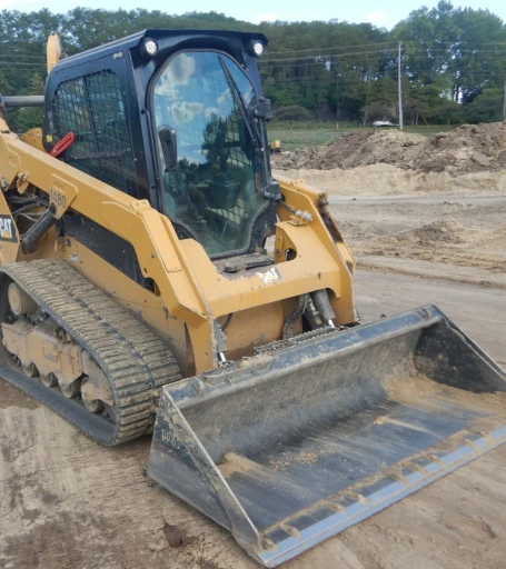 2018 Caterpillar 259D  tracked skid steer loader 55k
