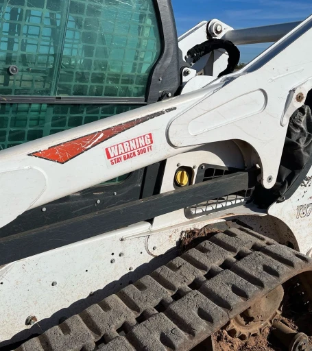 2018 Bobcat T870 tracked skid steer loader