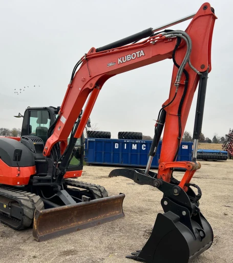 2018 Kubota KX080-4 Mini Excavator
