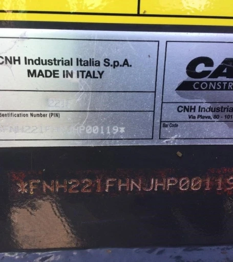 2018 Case 221F Wheel Loader