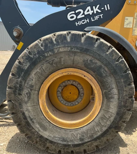 2017 John Deere 624K-II high lift wheel loader