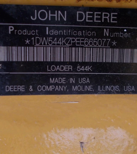 2015 John Deere 544K Wheel Loader