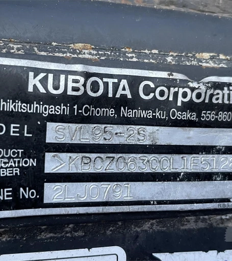2020 KUBOTA SVL95-2S