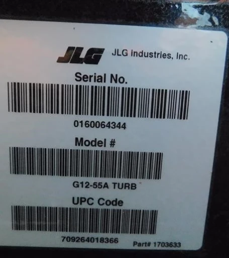 2015 JLG G12-55A 4x4x4 Telehandler