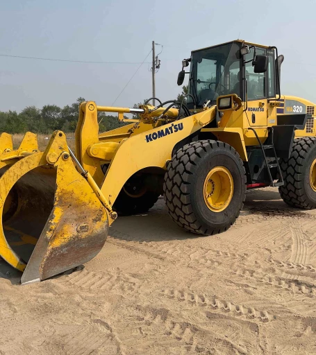 2008 Komatsu WA320-5L Wheel Loader W/Grapple