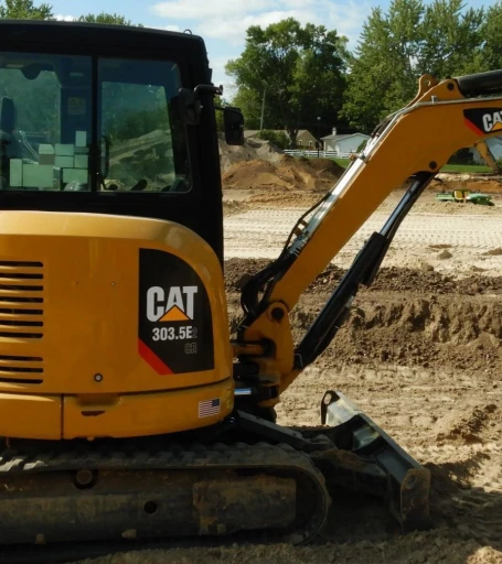 2017 Caterpillar 303.5 E2  mini excavator
