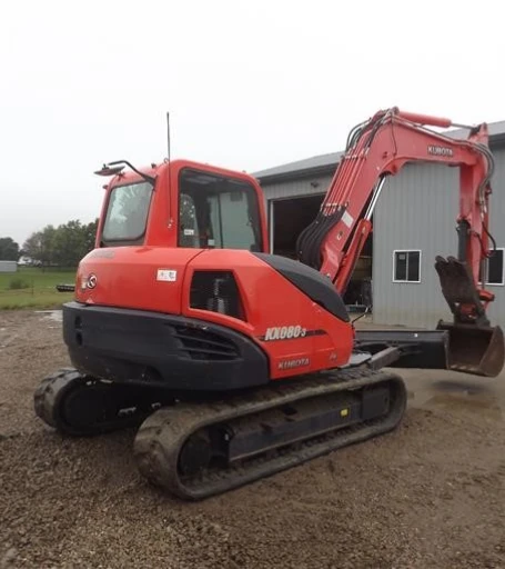 2011 Kubota KX080-3 Mini Excavator