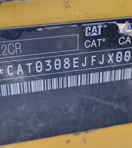 2014 Caterpillar 308E2 CR mini excavator