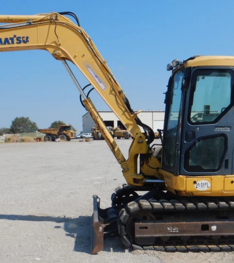 2010 Komatsu PC88MR-8 mini excavator