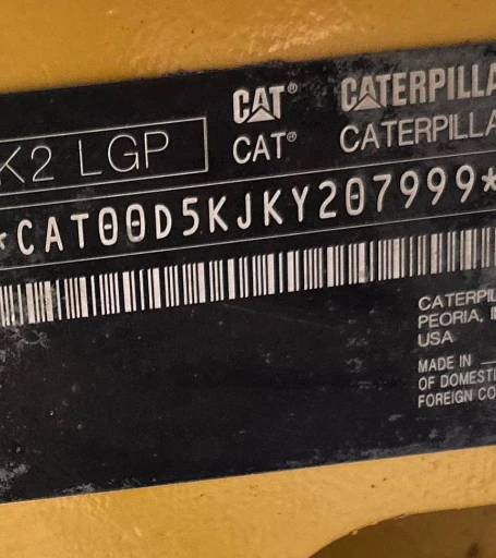 2019 Caterpillar D5K2 LGP dozer