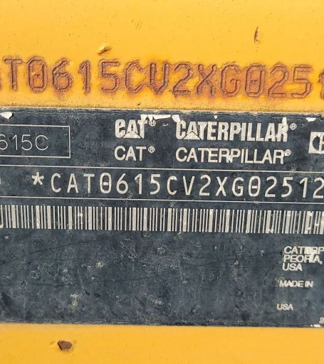 2006 Caterpillar 615C Series II elevating scraper