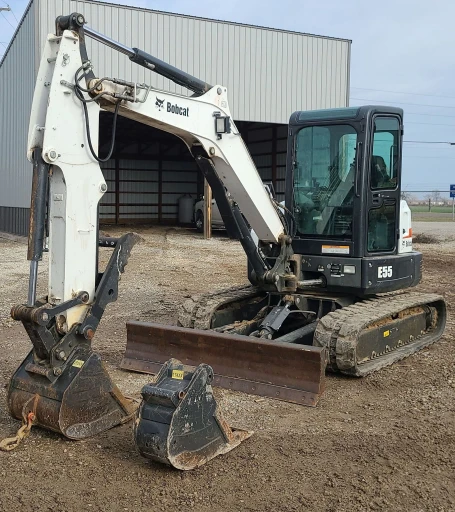 2019 Bobcat E55 mini excavator