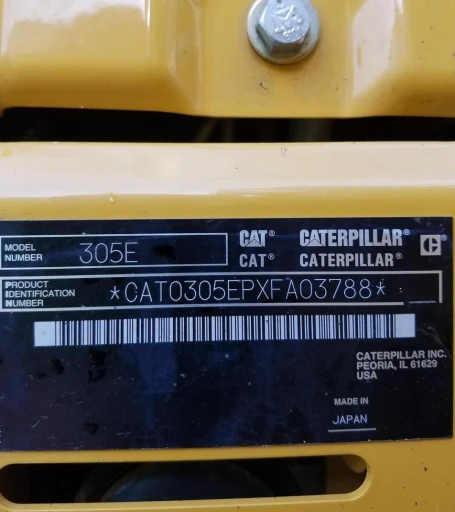 2014 Caterpillar 305ECR Mini Excavator