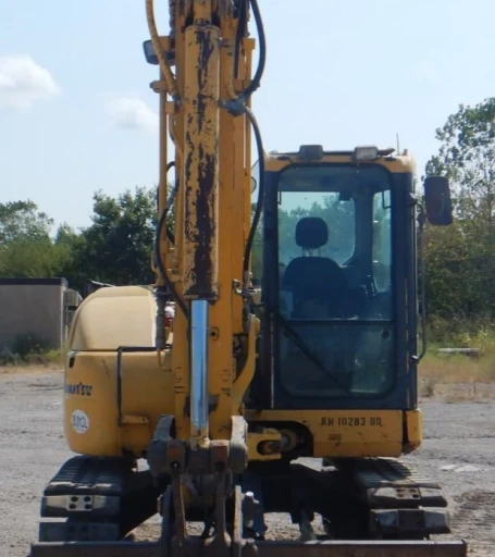 2010 Komatsu PC88MR-8 mini excavator