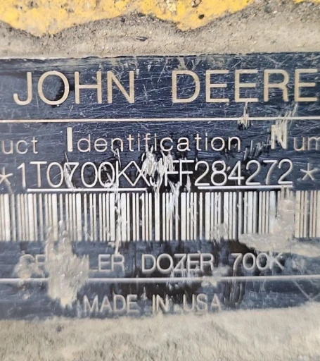 2015 John Deere 700K LGP dozer