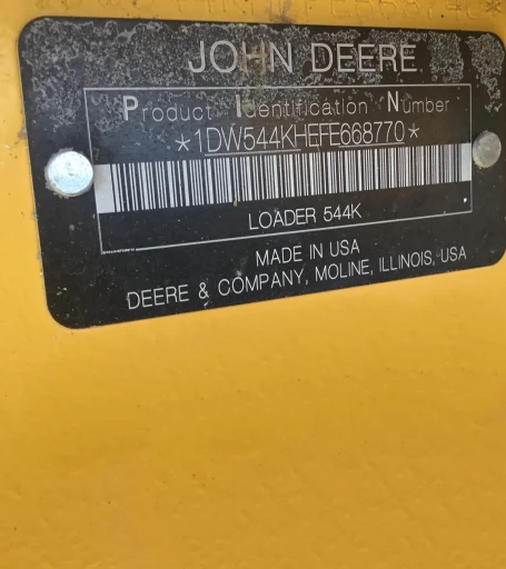 2015 John Deere 544K High Lift Wheel Loader